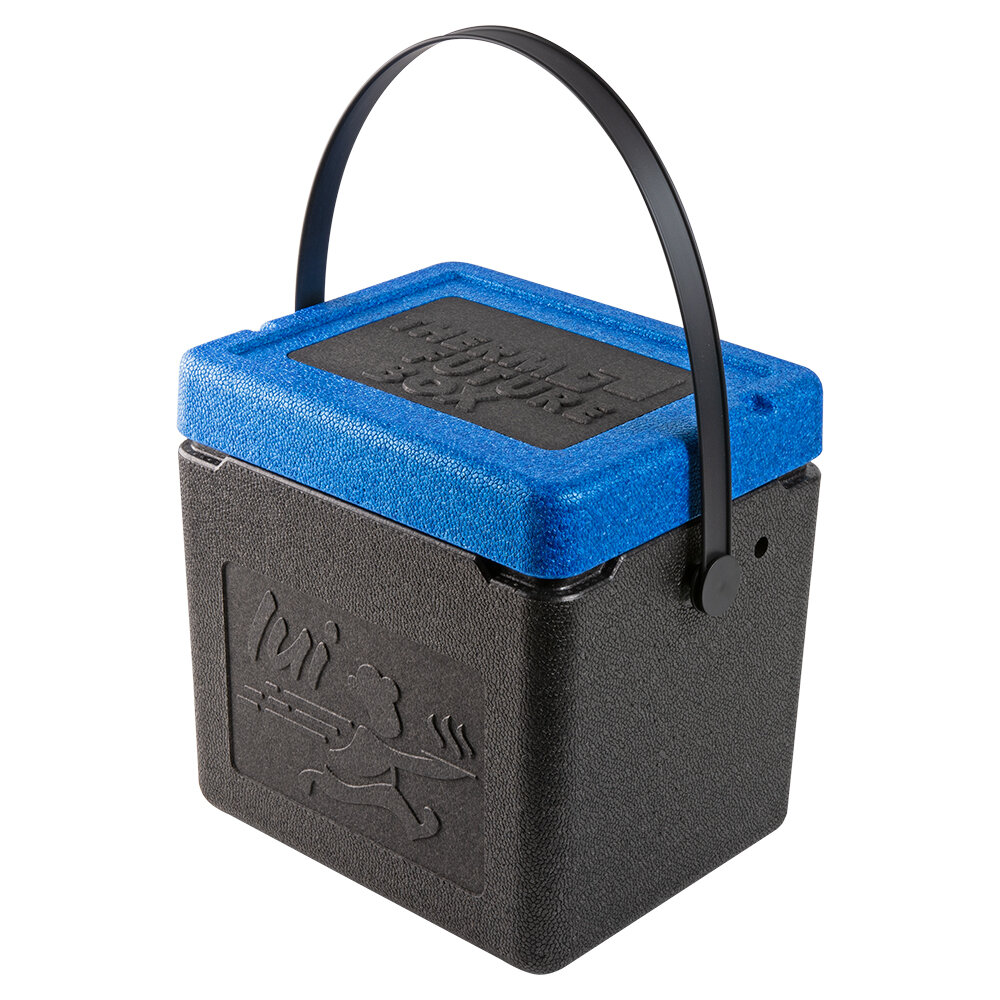 Shopping Box 15 L, 2-colour schwarz-blau