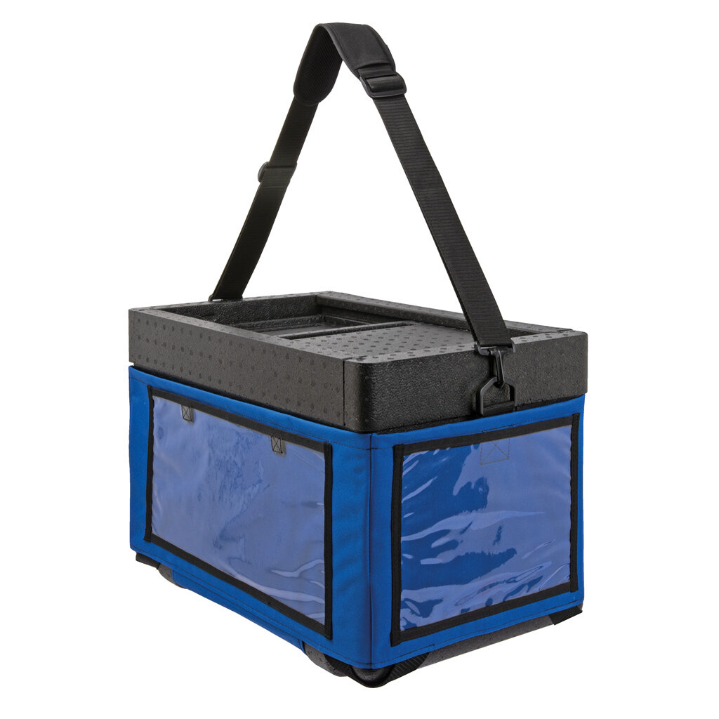 BEACH BOX mit Textiltasche/ with textile bag blau