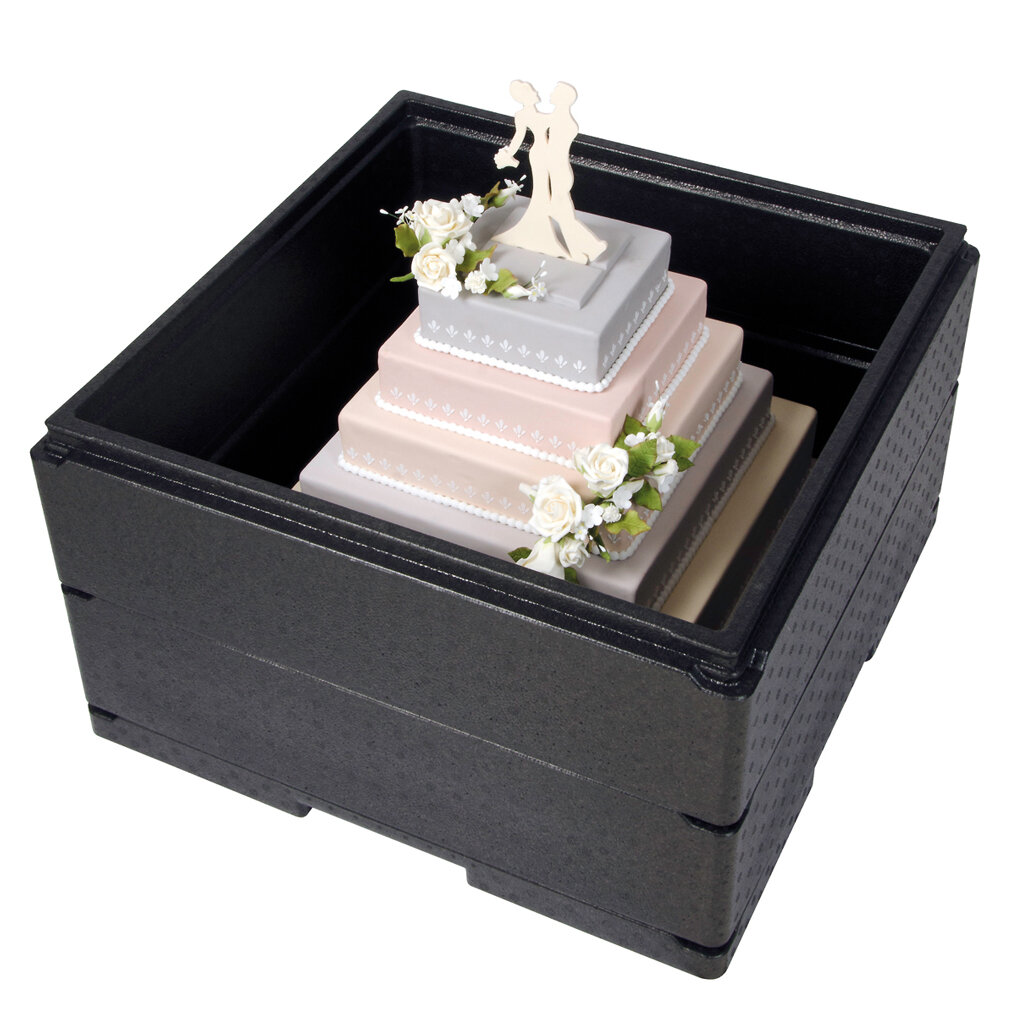 Hochzeitstorte 52 x 52 cm - SET XL