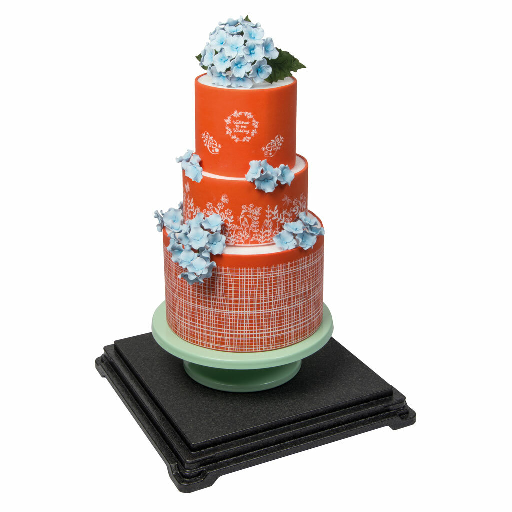 Hochzeitstorte 42 x 42 cm - SET MEDIUM COOL