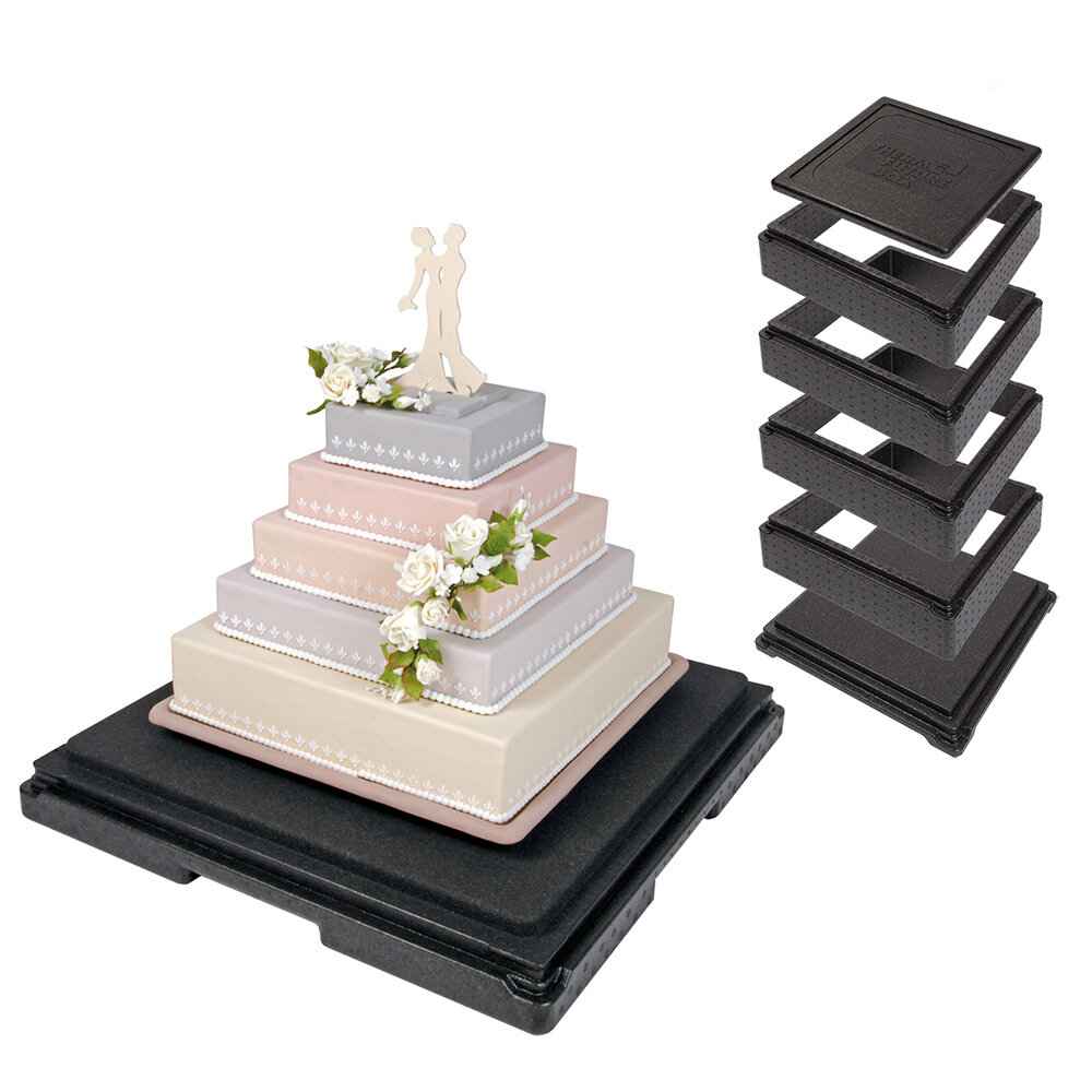 Hochzeitstorte 52 x 52 cm - SET XL Hochzeitstorte 52 x 52 cm - SET XL