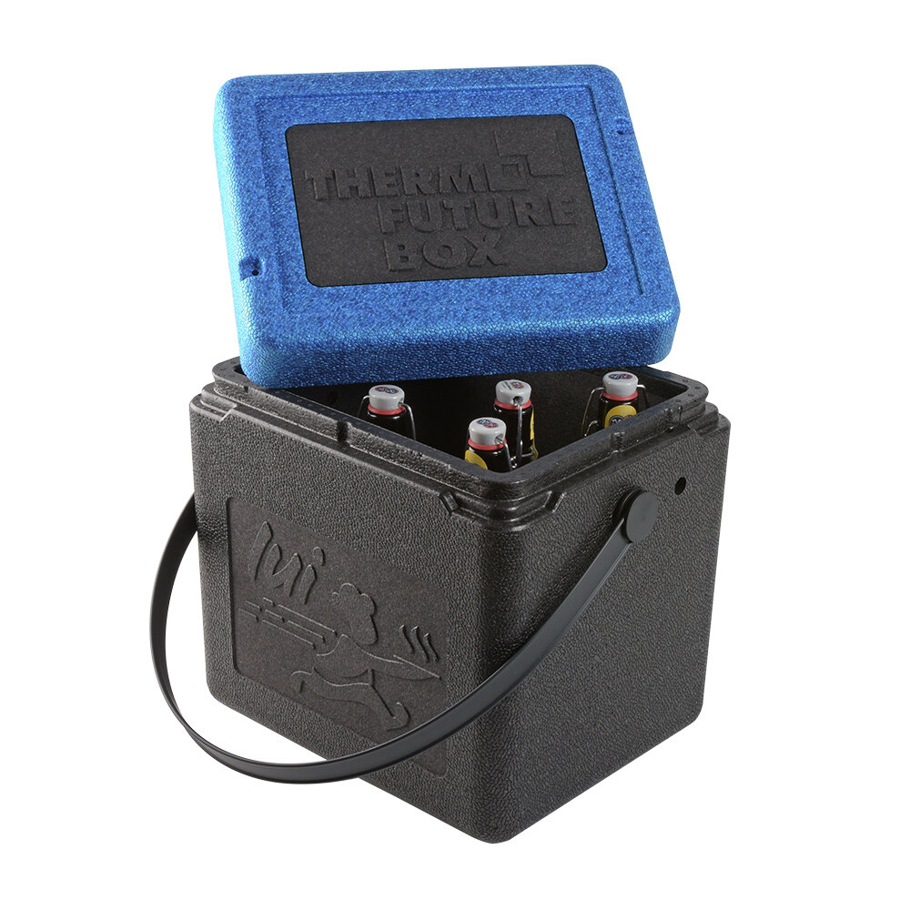 Shopping Box 15 L, 2-colour schwarz-blau