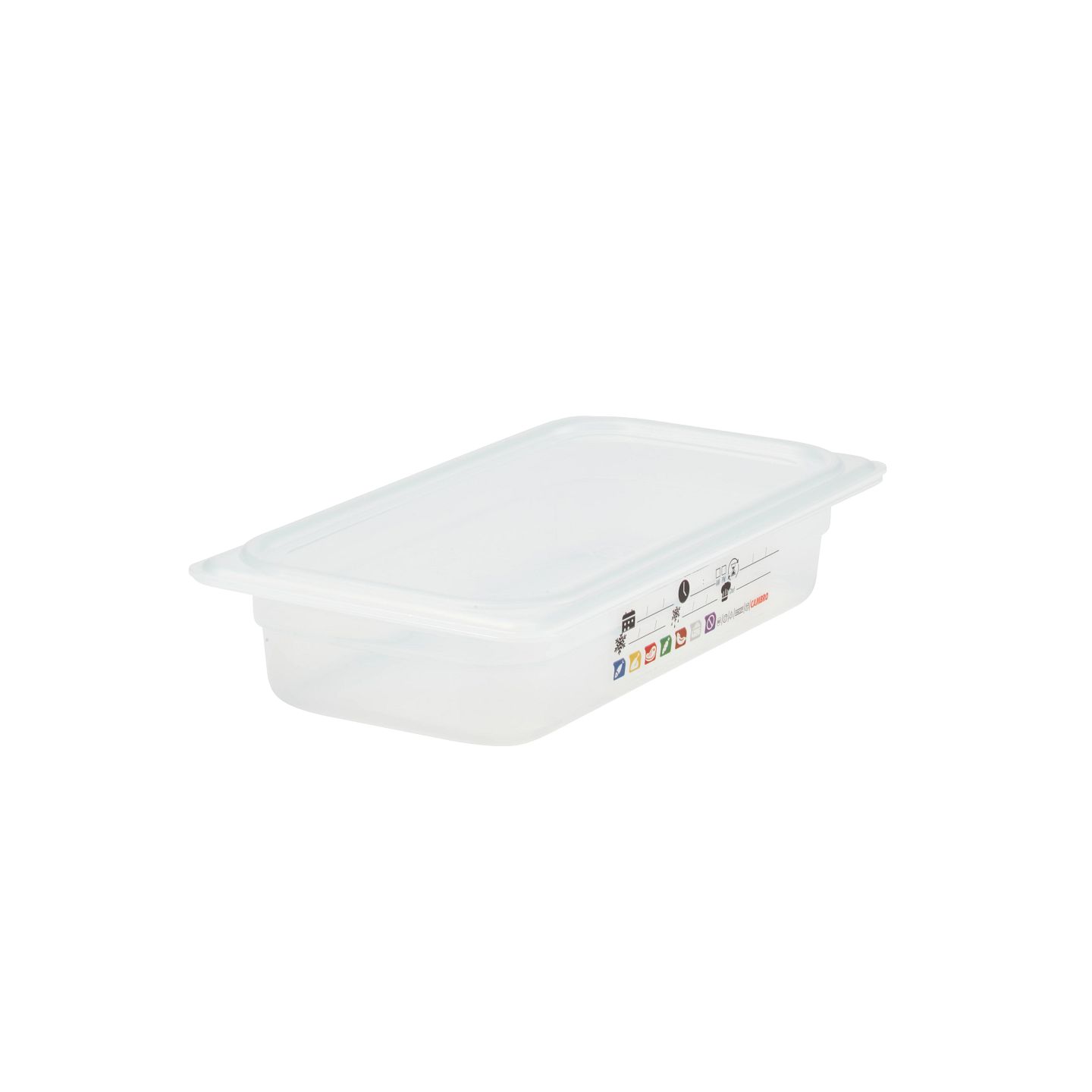 GN-Behälter 1/3-65 mm lichtdurchlässig inkl. IML-Label Polypropylen / VPE 6 Stück